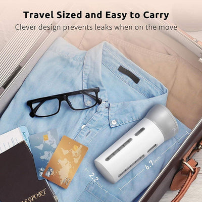 FREE SHIPPING ** 4-In-1 Organized Leak Proof Travel Size - Toiletries Refillable Travel Liquid/Lotion/Cream Container Kit