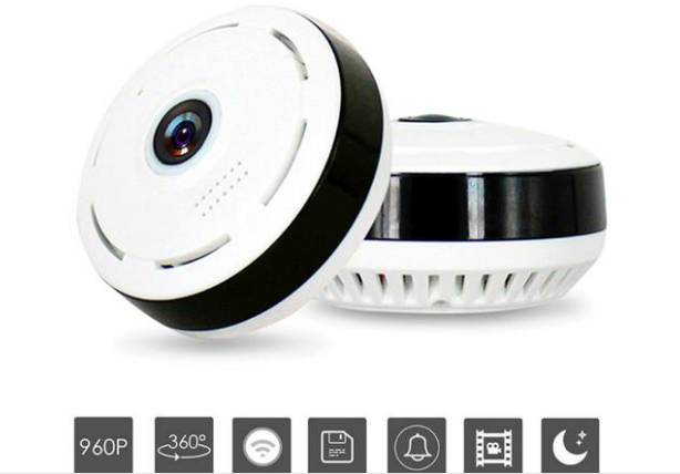 360 DEGREE PANORAMIC CCTV CAMERA WITH NIGHT VISION
