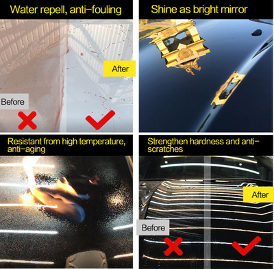 SUPER HYDROPHOBIC GLASS COATING - SCRATCH RESISTANT CERAMIC TREATMENT
