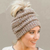 Soft Knit Ponytail Beanie - 100% Handmade