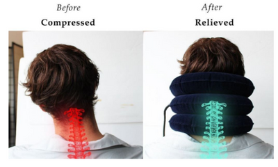 Neck Brace Device - Headache, Back , Shoulder & Neck Pain Relief.