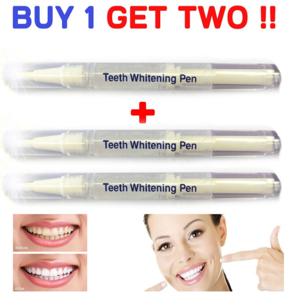 BUY 1 GET 2 FREE TEETH WHITENING PEN