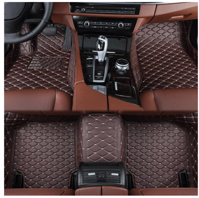 Customized Luxury Car Floor Mat in Leather