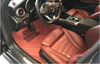 Customized Luxury Car Floor Mat in Leather