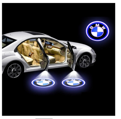 (2PCS) Wireless Car Projection LED Projector Door Shadow Light ( 4PCS RECOMMENDED FOR ALL 4 DOORS )