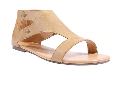 SOFT LEATHER GLADIATOR SANDALS