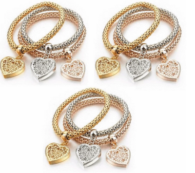 Life Tree Heart Bracelet