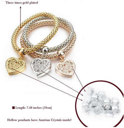 Life Tree Heart Bracelet