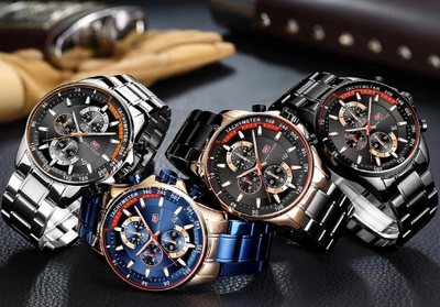 CHRONOGRAPH WATCH - Luxury Waterproof Style Men's Wristwatch