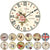 Vintage Wooden Wall Clock