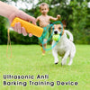 Pet Dog Repeller Anti Bark Dog Training Device 3 in 1 LED Ultrasonic Dog Stop Barking Trainer Without Battery