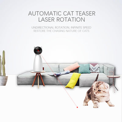 INTERACTIVE LASER CAT TOY