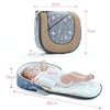 Portable Crib Multi-Function Folding Anti-Pressure Bed