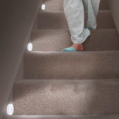 Infrared PIR Motion Sensor 6 led Night Light Wireless Detector Light Wall Lamp Light Auto On/Off Closet Battery Power