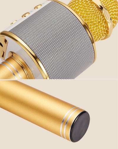 WS 858 wireless microphone professional condenser karaoke mic bluetooth stand radio mikrofon studio recording studio WS858