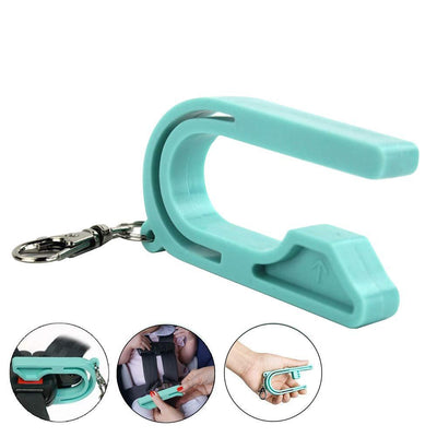 Professional Unlock Child Safety Belt Keychain Tool Car Seat Key