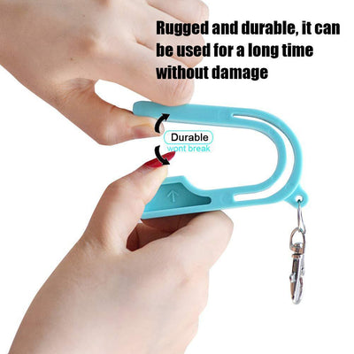 Professional Unlock Child Safety Belt Keychain Tool Car Seat Key