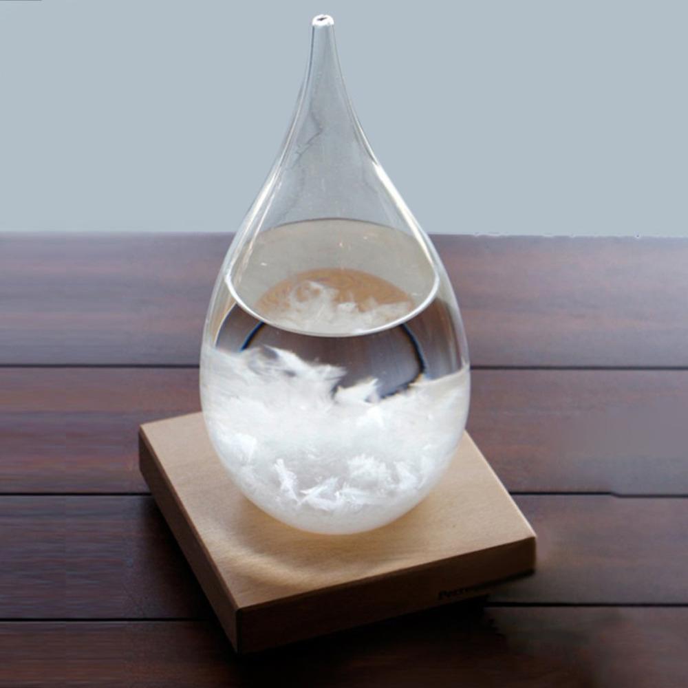 Transparent Droplet Storm Glass Water Drop Weather Storm Forecast