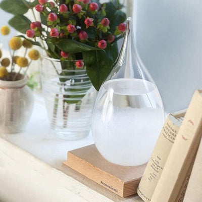 Transparent Droplet Storm Glass Water Drop Weather Storm Forecast
