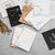 High Quality Waterproof Colorful Marble Style Passport Cover