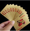 24K GOLD PLASTIC FOIL POKER CARDS 24K
