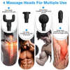 (Last Day 50% OFF)  4 In One,Relieving Pain,3 Speed Setting Body Deep Muscle Massager