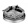 Luxury Roman Royal Crown Charm Bracelet