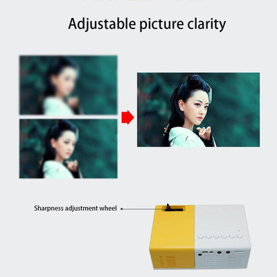 PRO HD Mini Movie Projector