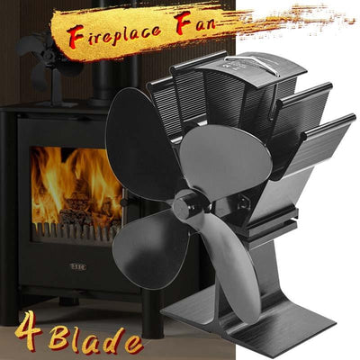 Wood Stove Fan: Thousands of Hours of Home Comfort With No Hassle, No Noise, and No Mess