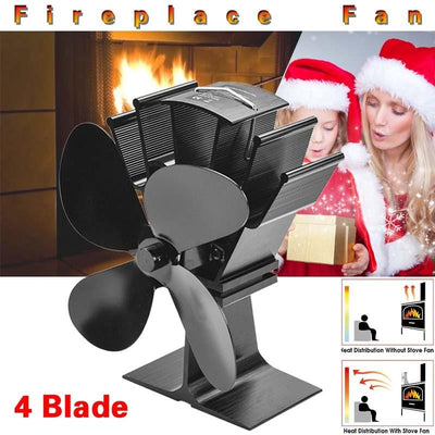 Wood Stove Fan: Thousands of Hours of Home Comfort With No Hassle, No Noise, and No Mess