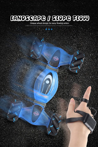 Remote Control Stunt Car Gesture - Light Music Drift Dancing Toy Gift for Kids