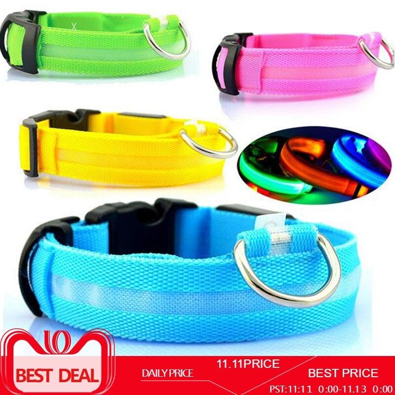 PREMIUM GLOW-IN-THE-DARK LED SAFETY COLLAR