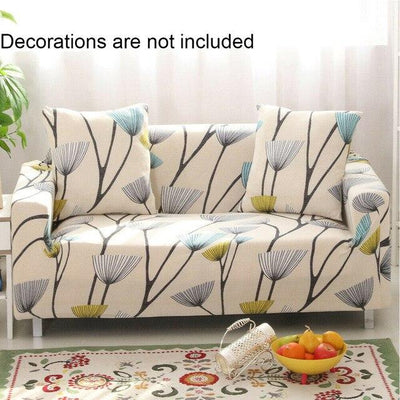 Stretch Slipcovers Sectional Elastic Stretch Sofa Cover