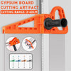 Manual Gypsum Board Cutter Artifact Tool with 10Pcs Blades Double Blade Board Cutter Adjustable Board Cutting Tools