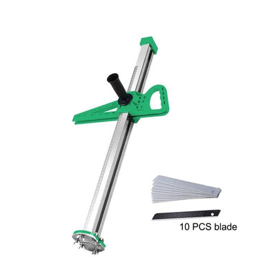 Manual Gypsum Board Cutter Artifact Tool with 10Pcs Blades Double Blade Board Cutter Adjustable Board Cutting Tools