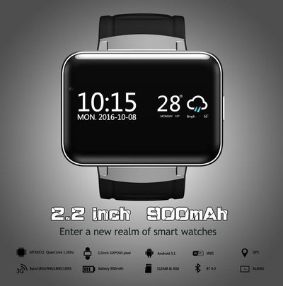 Touchscreen Smartphone Watch For Android - FREE Shipping