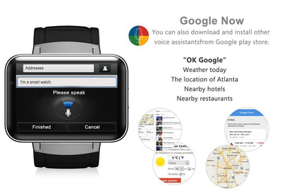 Touchscreen Smartphone Watch For Android - FREE Shipping