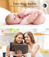 Intelligent Temperature & Humidity 1080P Sensor Baby Wireless Monitor