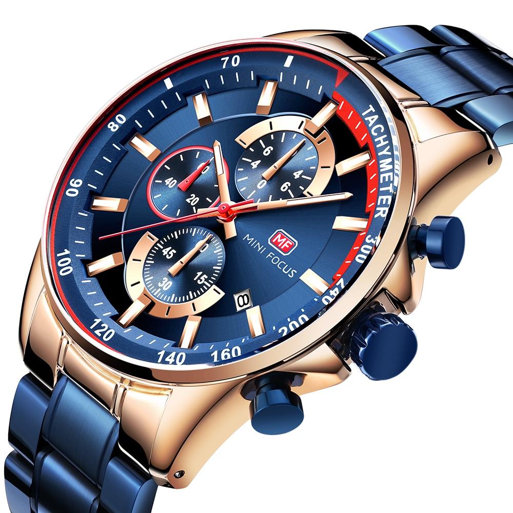 CHRONOGRAPH WATCH - Luxury Waterproof Style Men's Wristwatch