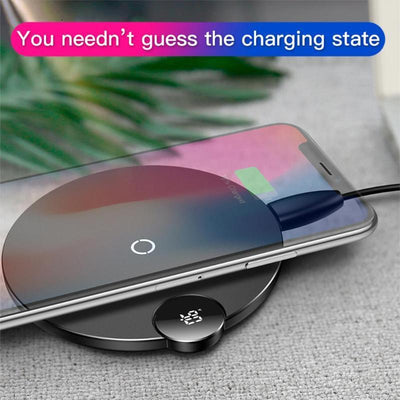 LED Display Wireless Fast Charger