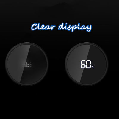 Stainless Steel Water Bottle Thermos  Flask Kettle LCD Touch Screen Display Temperature 500ML Bottle