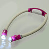 LED Neck Night Light Flexible Knitting Crocheting Book Light Hands-free Reading Lamp