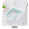 Plush Toilet Seat Cover Pad with Handle Soft Warm Washable Home Decoration Winter