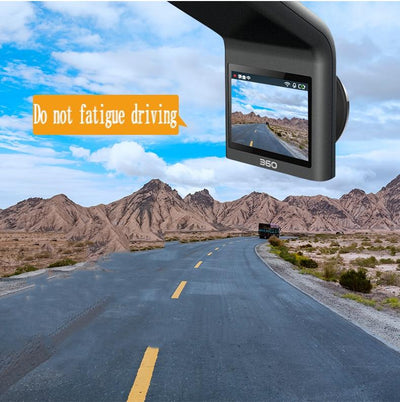 360 Car DVR Camera Voice Control 1080P HD - Night Vision Wide Angle Auto Video Recorder