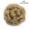 Synthetic Curly Hair Big Bun Drawstring Clip In Donuts Chignon Hair Extension
