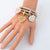 Heart Charm Bracelets With Austrian Crystals
