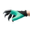 GARDEN GENIE EASY GARDENING GLOVES WITH PLASTIC CLAWS.
