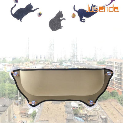 Removable Cat Hammock Bed with Soft Cushion for Car & Home Window