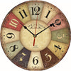 Vintage Wooden Wall Clock
