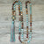 Matte Natural Stone 108 Beads Necklaces Pendant Long Mala Necklace Jewelry